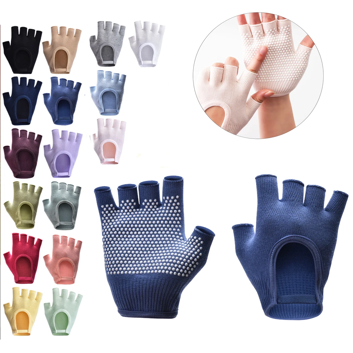 Fingerless And Backless Gloves 1