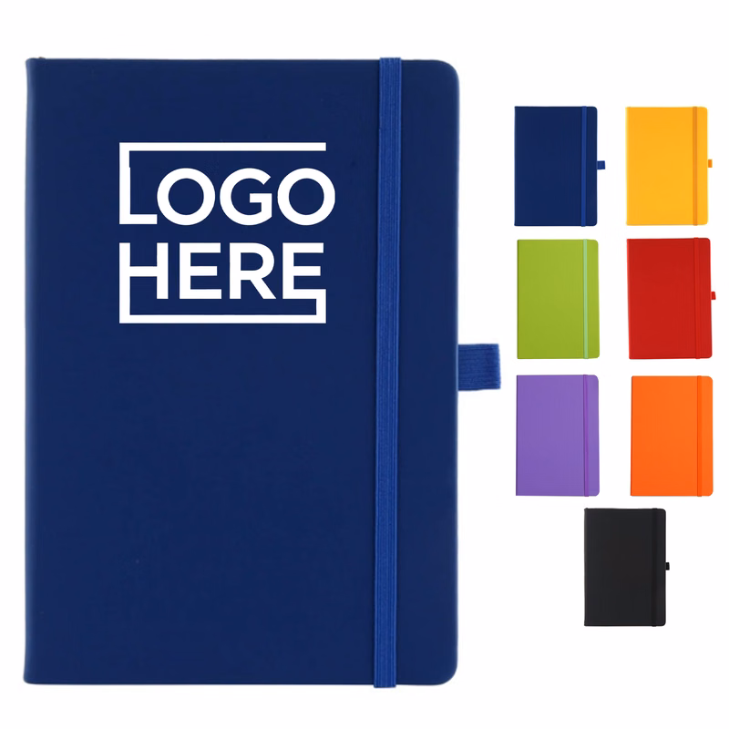 A6 PU Pocket Lined Notebook