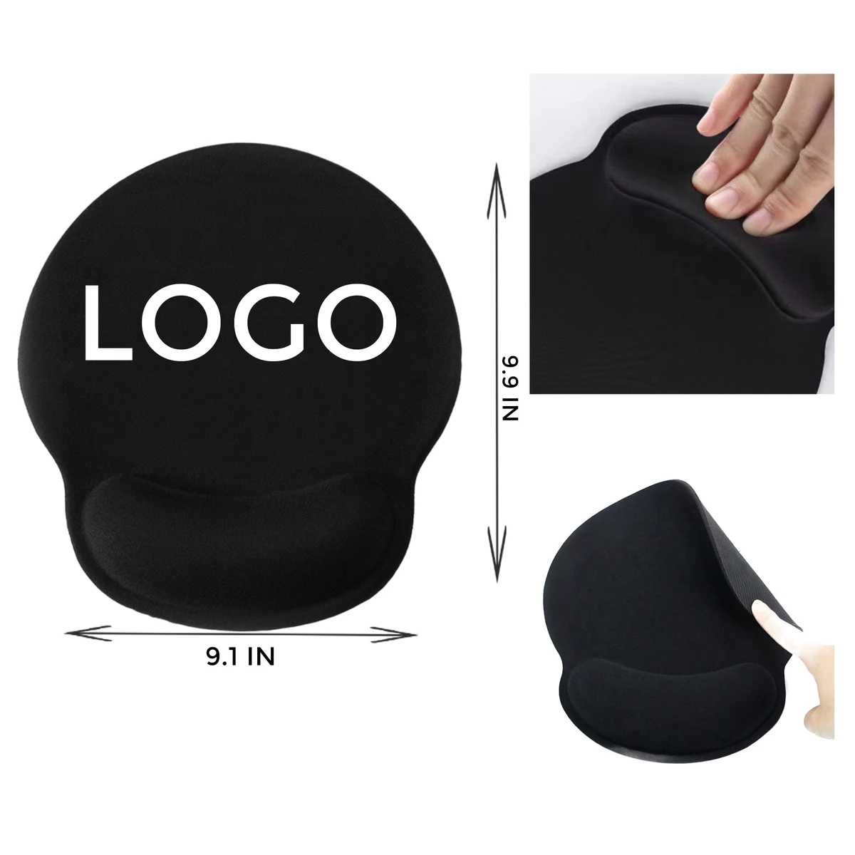 MOQ 10 PCS Ergonomic Wrist Support Mouse Pad 1