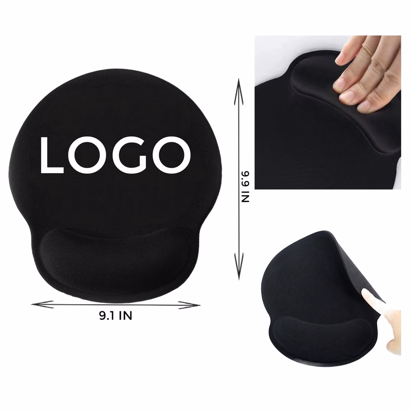 MOQ 10 PCS Ergonomic Wrist Support Mouse Pad