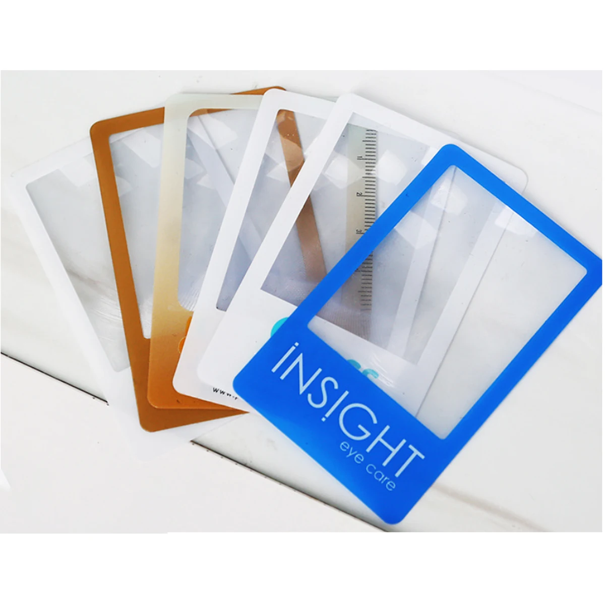 Card Shape Magnifier, custom ruler with logo imprint 1