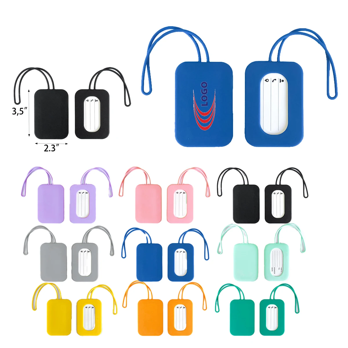 Multi-Purpose Silicone Identification Plate 1