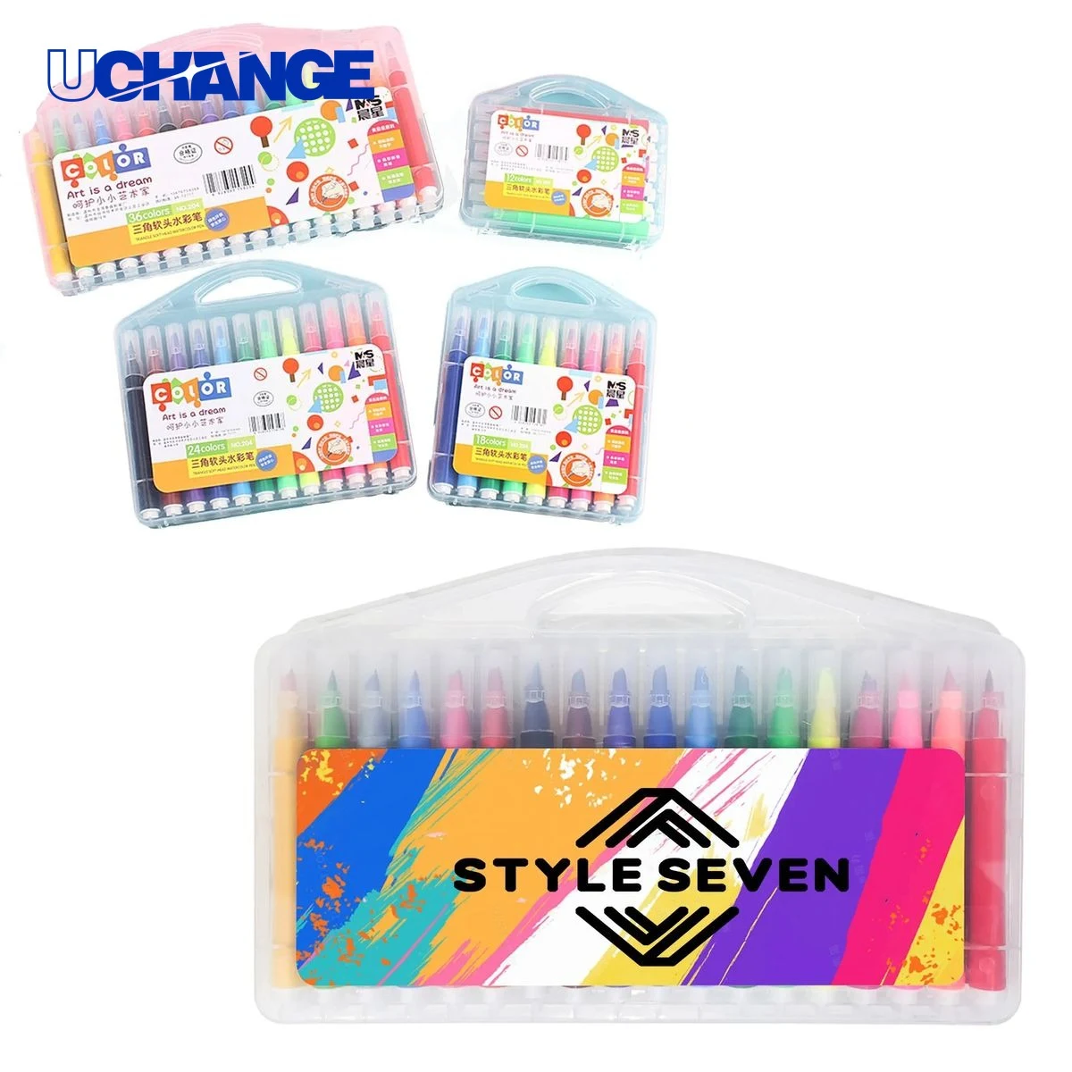 Watercolor Brush Marker Set for Art 1