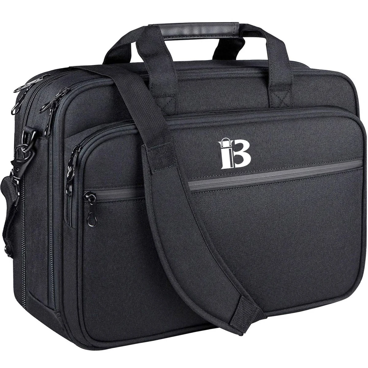 RFID Blocking Waterproof Oxford Laptop Bag Briefcase 1