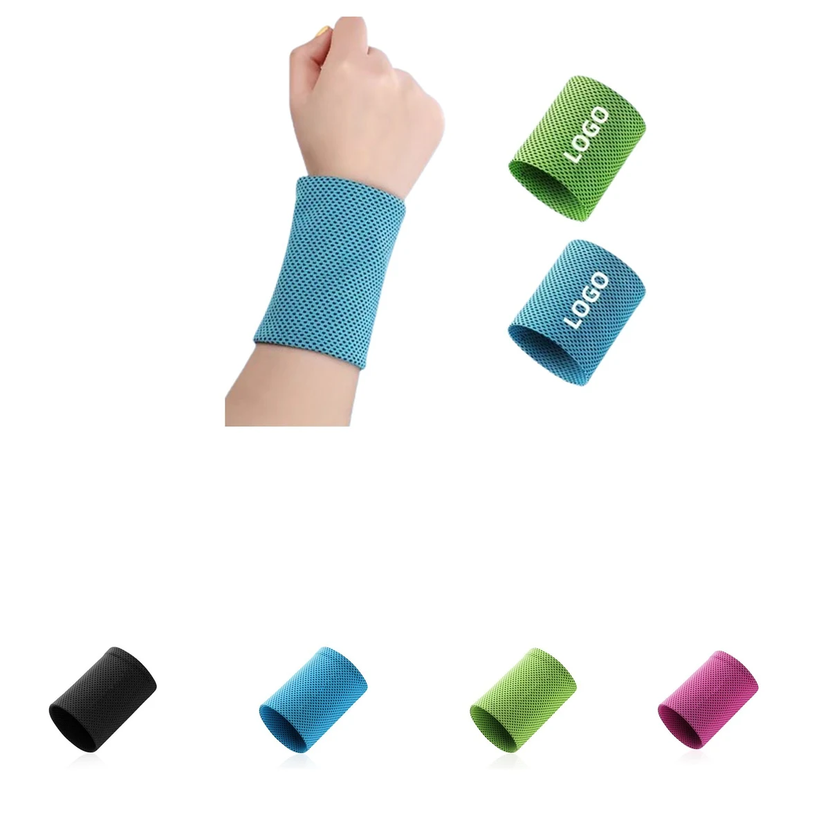Microfiber Cooling Wristband 1