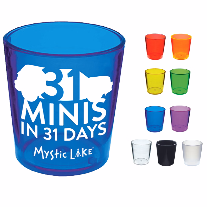 2oz Plastic Standard Shot Glass
