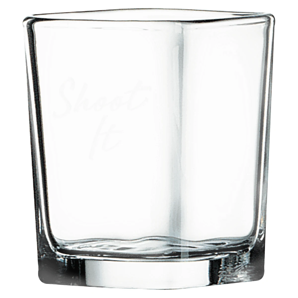 2 1/4 oz. Square Shot Glass 1