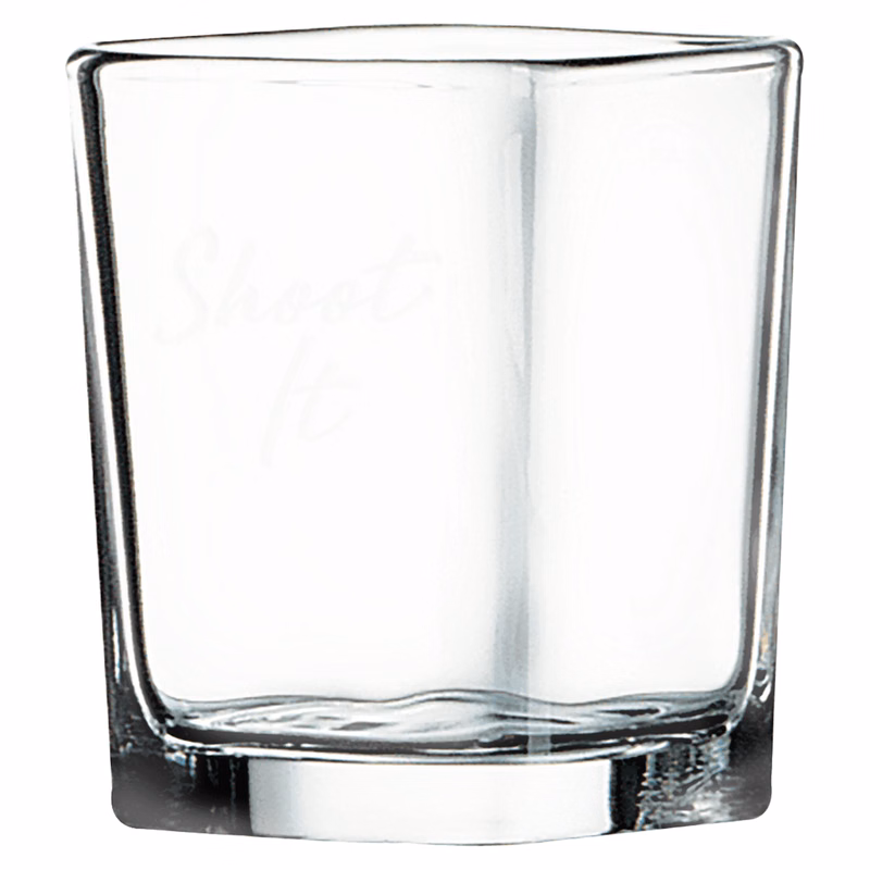 2 1/4 oz. Square Shot Glass
