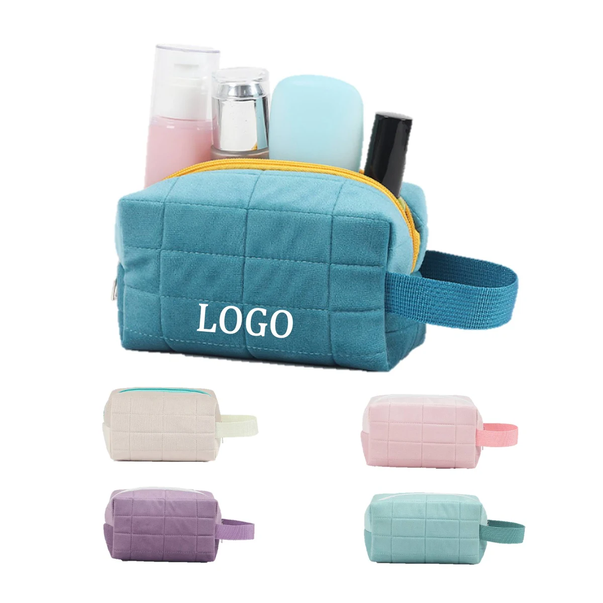 Plush Travel Makeup Bag 1