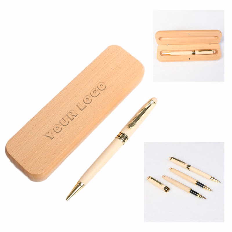 Maple Wood Pen Gift Box