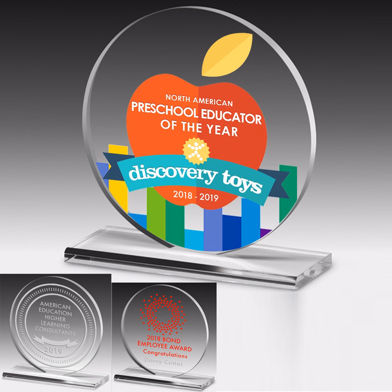 Elegant Round Award - 6"