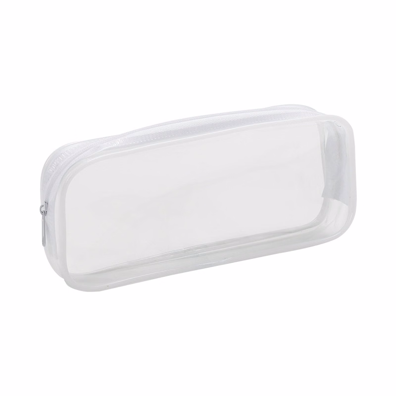 Clear Pvc Zipper Pencil Bag
