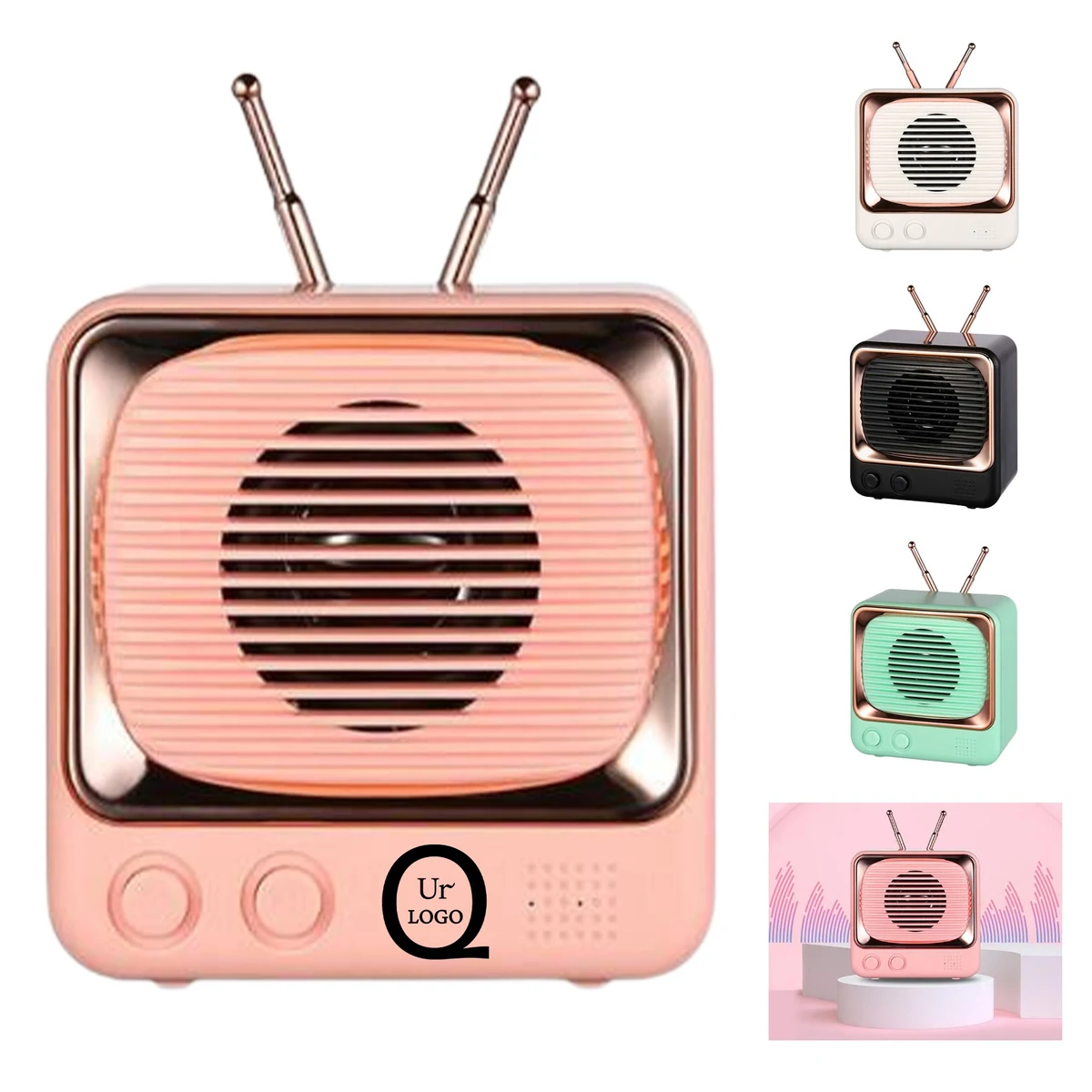 Portable Wireless Vintage Speaker 1