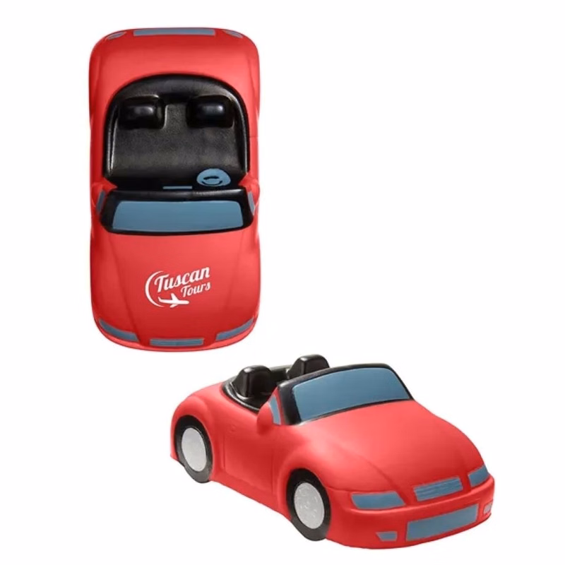 Prime Line Convertible Sports Car Shape Stress Ball