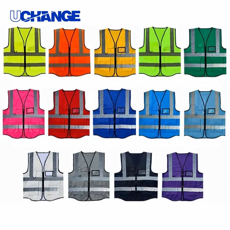 High Visibility Mesh Reflective Safety Vest
