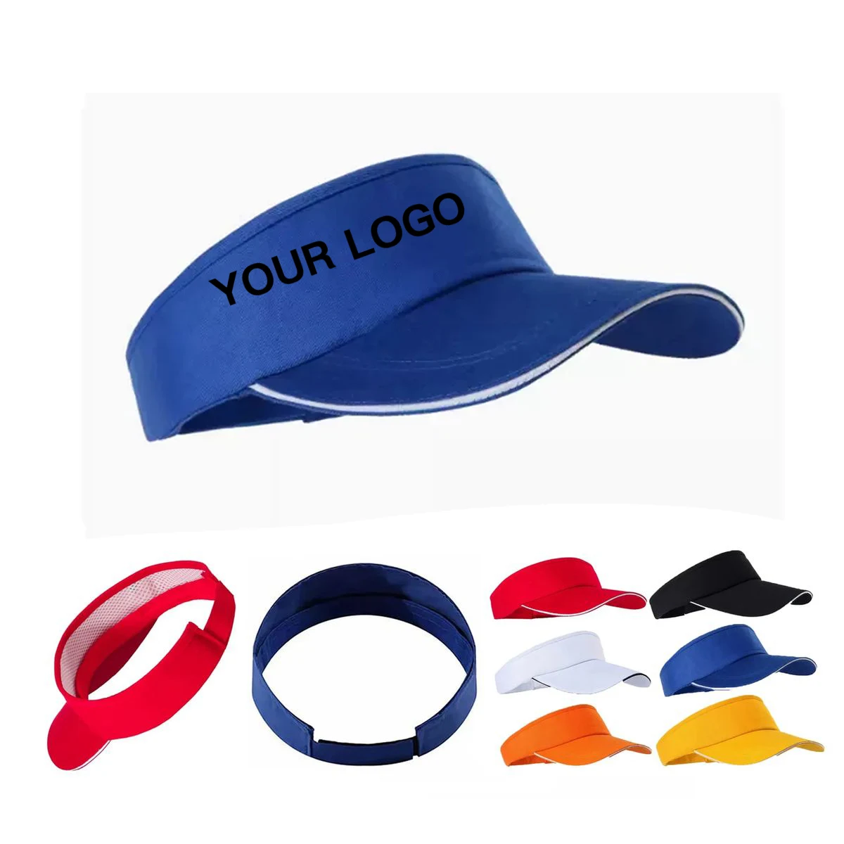 Moisture Wicking Outdoor Visor for Running or Golf 1