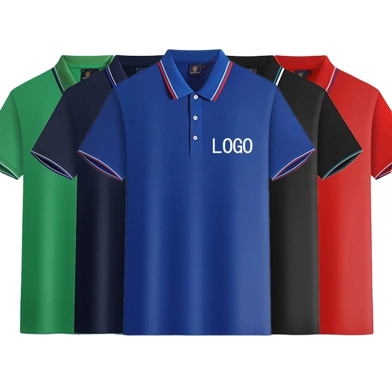 Custom Polyester Short Sleeve Sports Golf Tennis T-Shirt 1