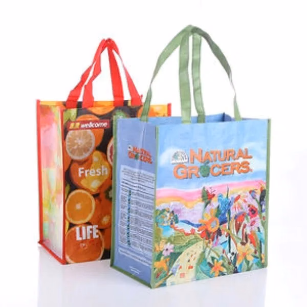 Wholesale Custom Printed Woven Shopping Tote