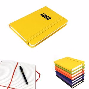 A6 PU Leather Office Notebook with Binder