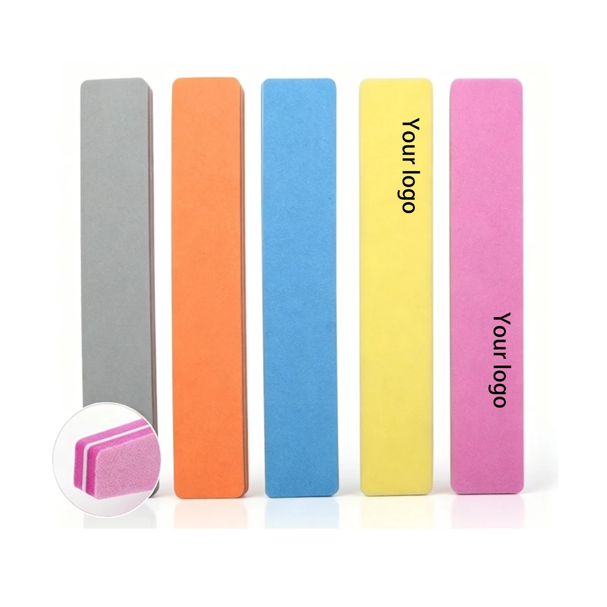 Nail Files 100/180 Grit Emery Boards 1