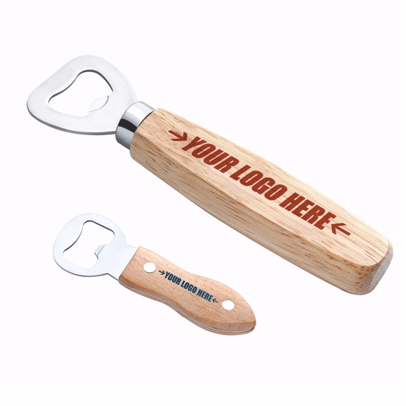 Wooden Classic Corkscrew Bottle Opener