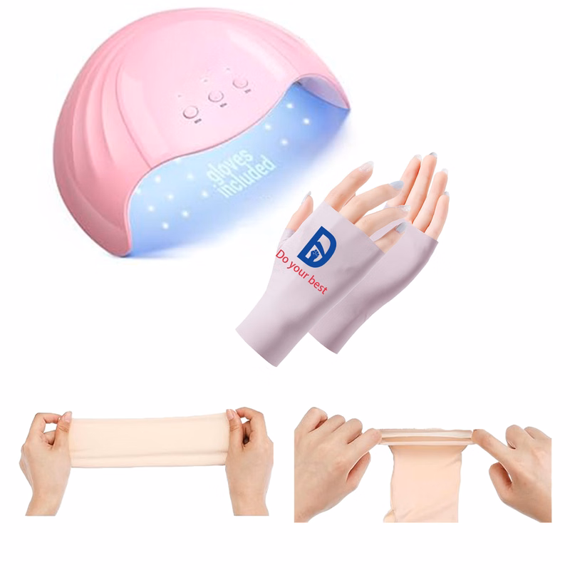 Skin Care Fingerless Mitt for Manicure and Sun