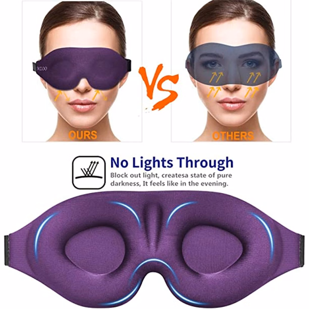 Sleep Eye 3D Contoured Cup Sleeping Mask & Blindfold