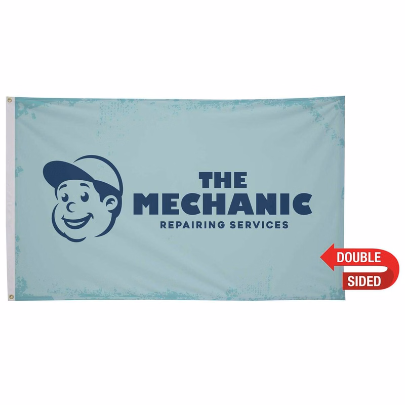6' x 10' Nylon Flag Double-Sided
