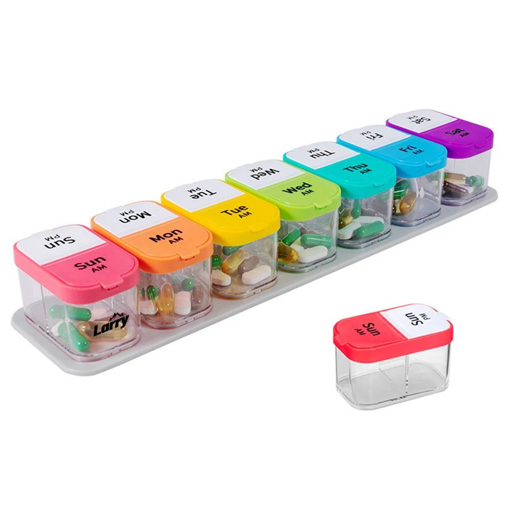 Pill Cases 7 Day for Am and Pm 1