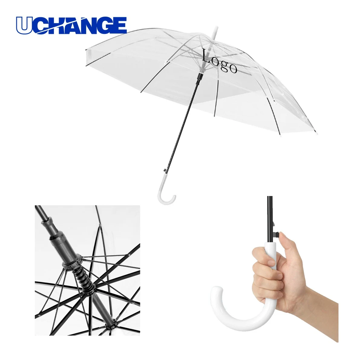 Transparent Umbrella for Rain 1