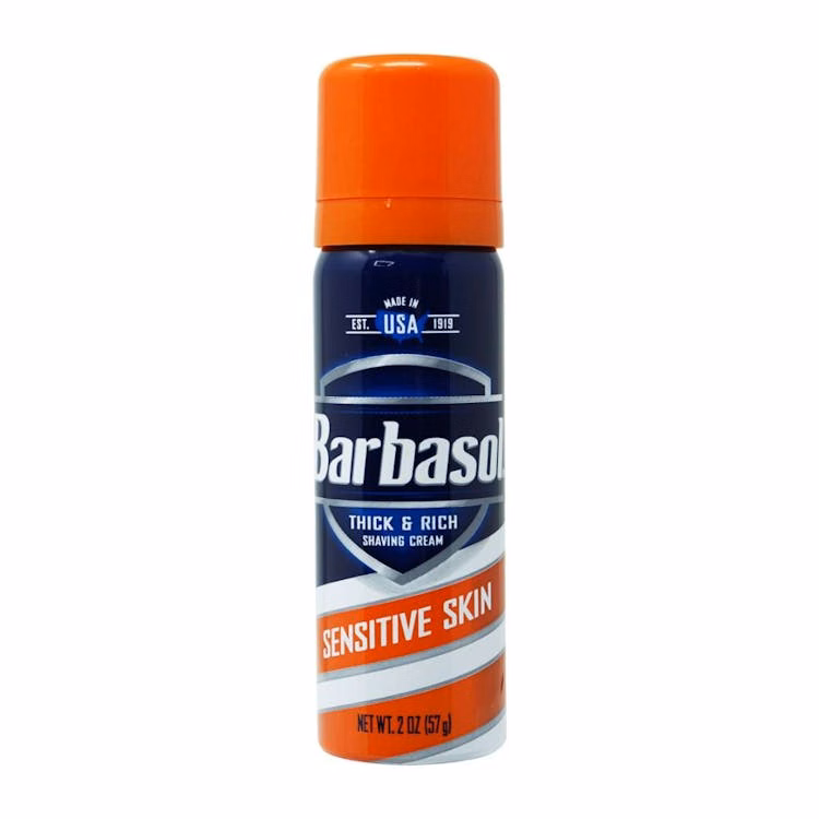 Barbasol Shaving Cream Sensitive Skin - 2 oz