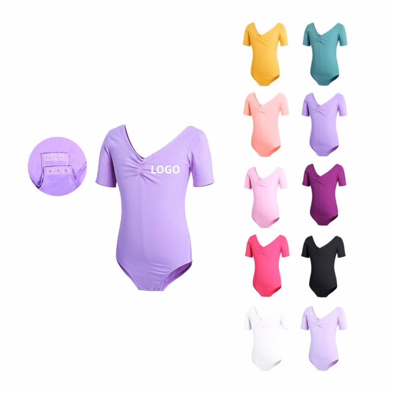 90% Nylon 10% Spandex Ballet Leotard