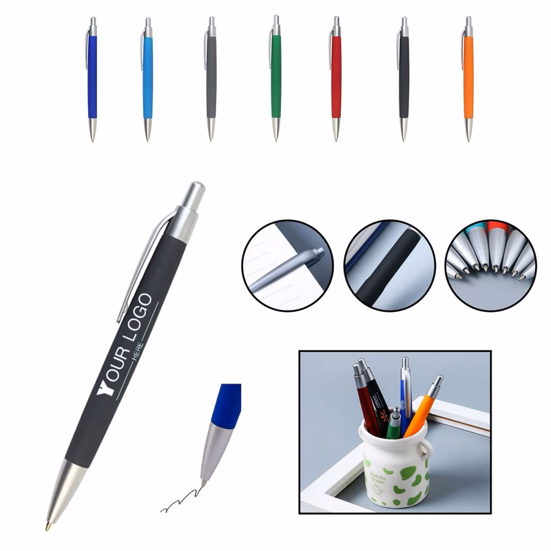 Retractable 1.0mm Ballpoint Pens