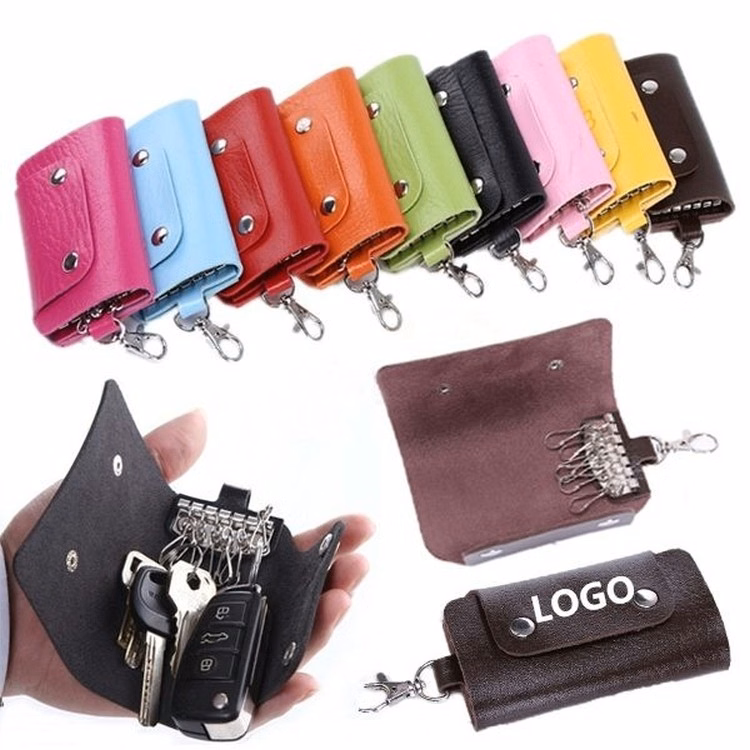 PU Leather Key Chain Pouch/ Bag/ Wallet/ Case/ Key Holder