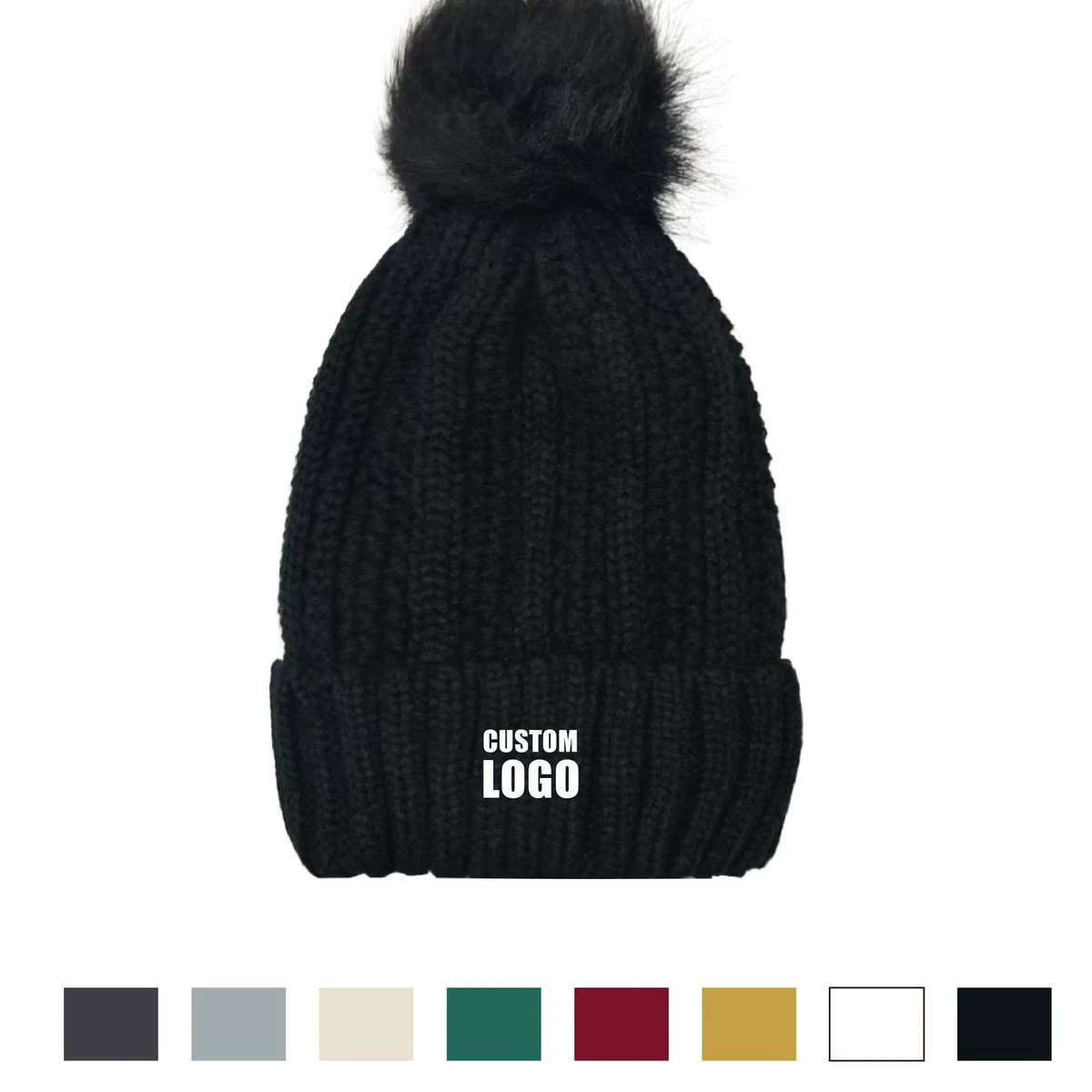 Loose Warm Knit Hat 1