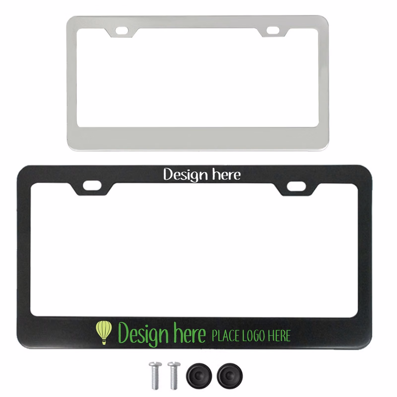 Universal Aluminum Tag Frame License Plate