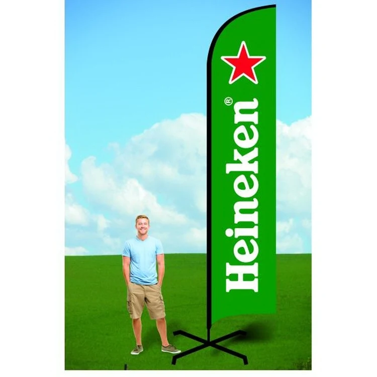 15ft Flutter Flags with X Stand-Double 1