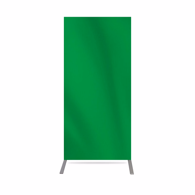 2' x 6.5' Economy Green Screen Backdrop Stands