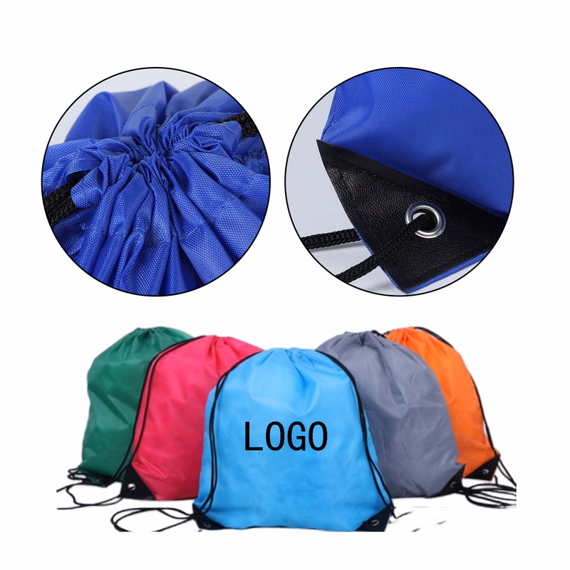 Polyester Portable Drawstring Storage Bag