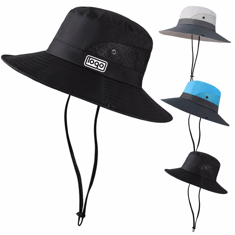 Folding Outdoor Sun Visor Net Wide Brim Beach Hat