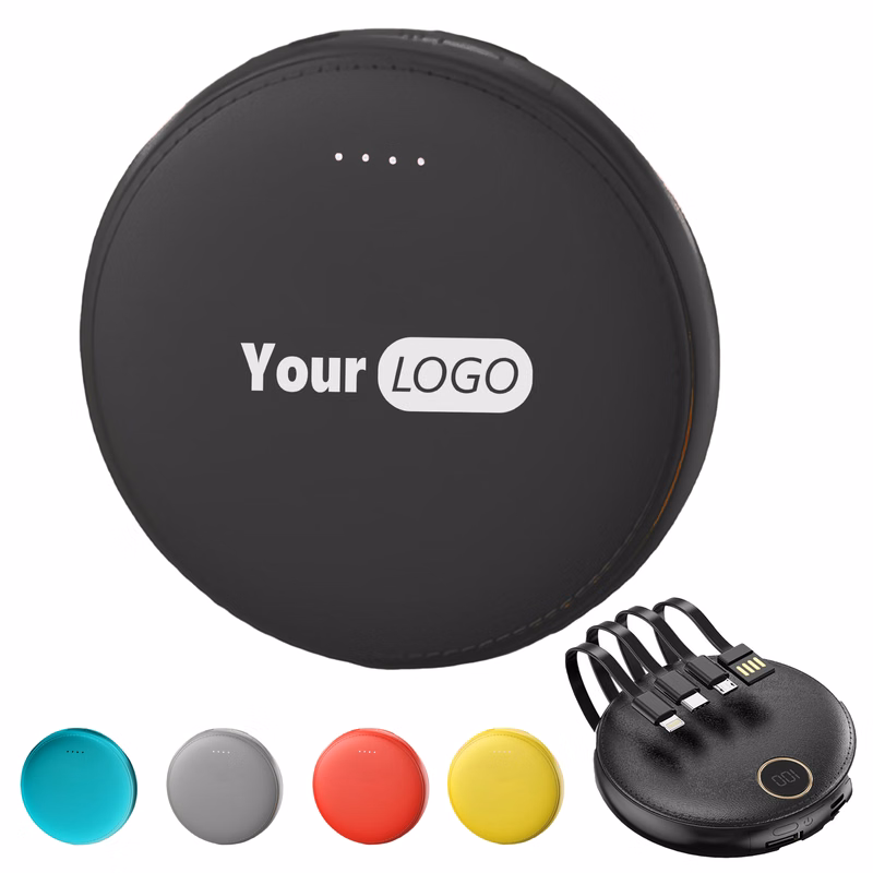 Plastic Compact And Versatile All-In-One Power Bank
