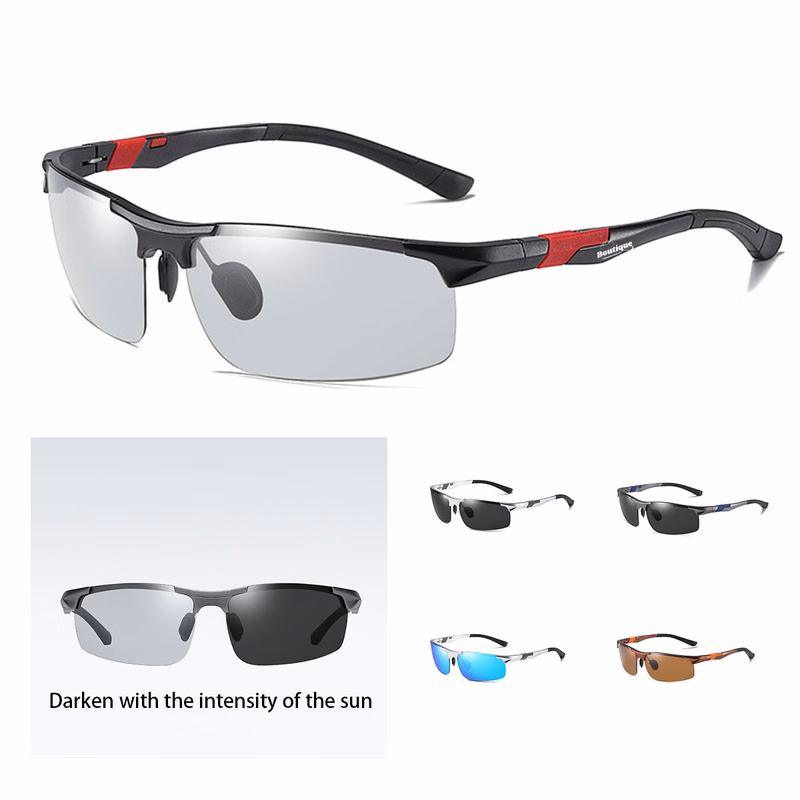 Color change Polarized light Golf Fishing Outdoor Sunglasses