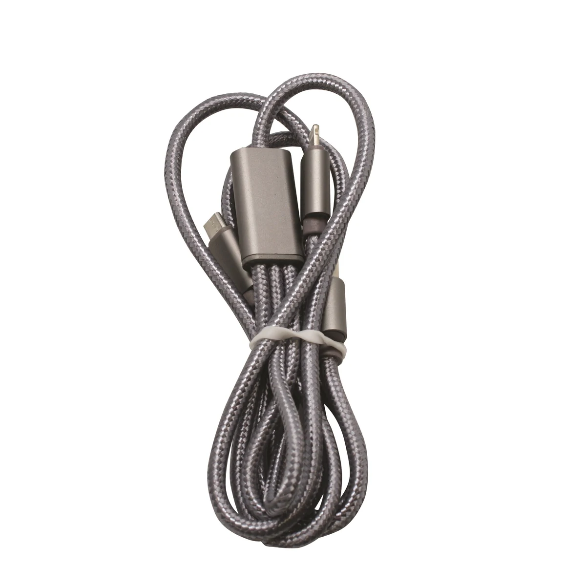 3 in 1 Micro/TypeC/Lightning Compatible Charging Cable - 3ft 1
