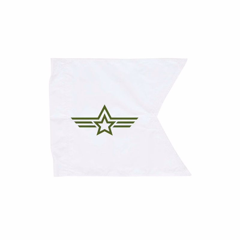 20" x 27.75" Polyester Guidon Flag Single-Sided