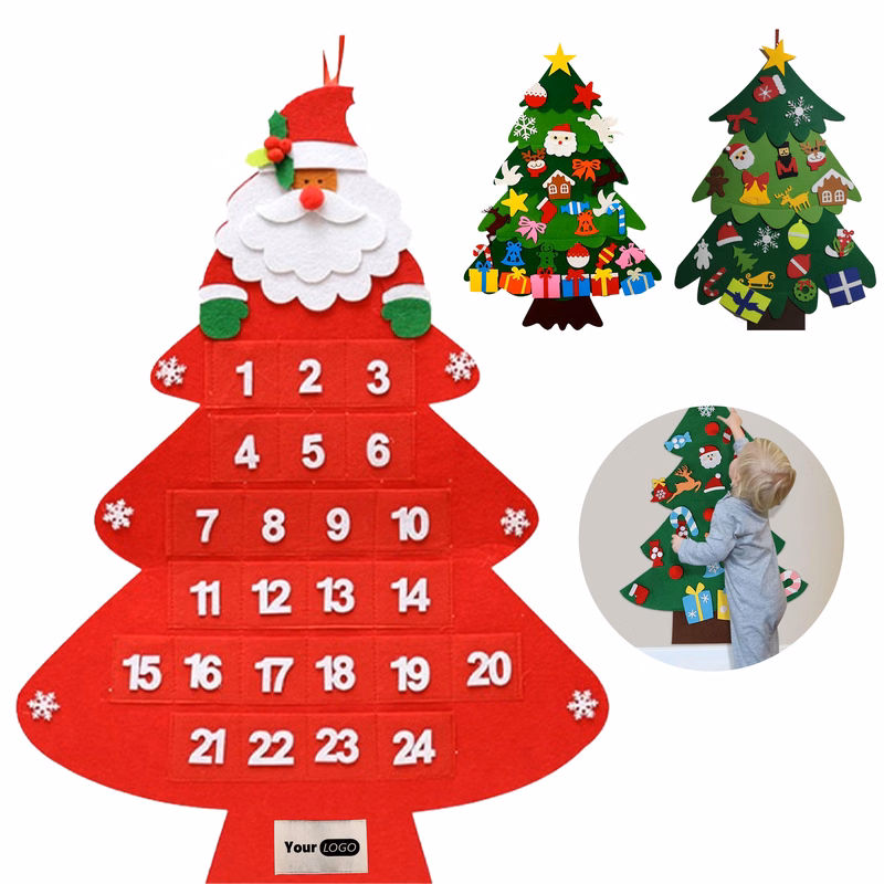 Felt Handmade 3D Christmas Decoration ?C Perfect For Diy Enthusiasts
