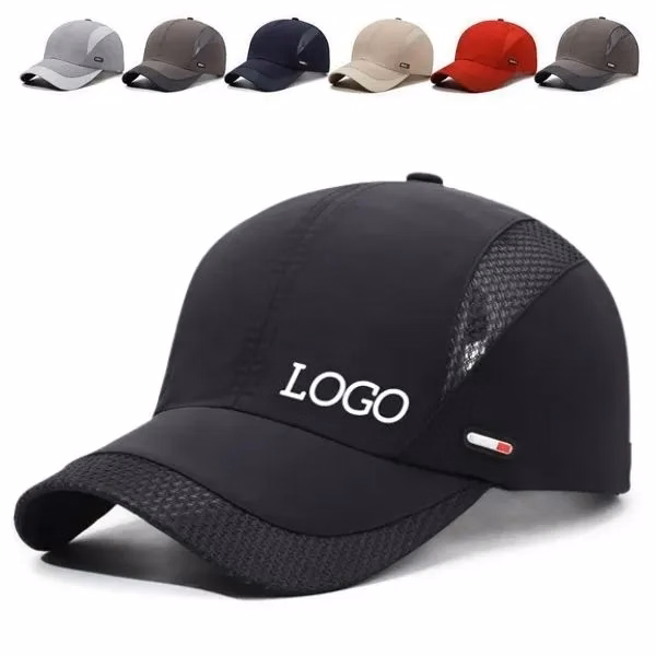 Quick Dry Baseball Cap with Breathable Sports Hat