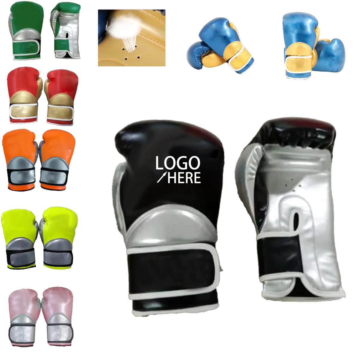 High-Quality Polyester Boxing Gloves 1