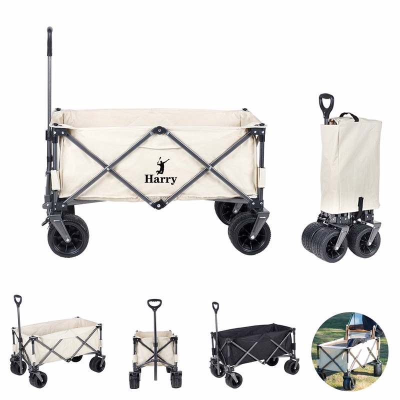 Heavy Duty Outdoor Camping Collapsible Folding Wagon