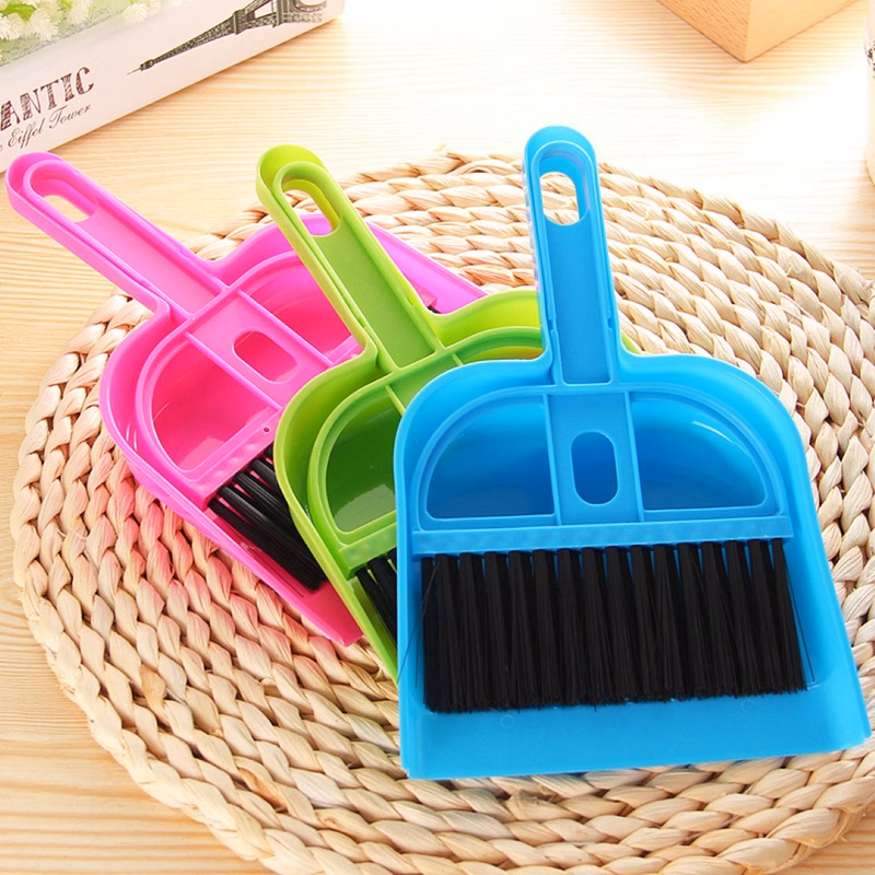 Mini Cleaning Brush and Dustpan Set
