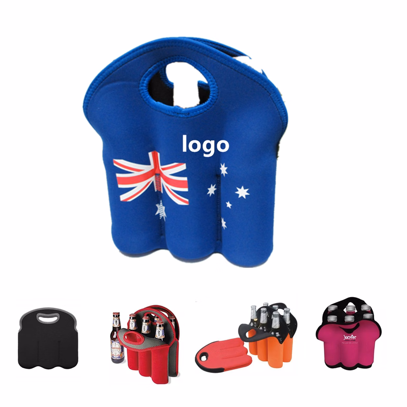 Six Pack Bottle Can Tote Bag